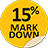 15% Markdown