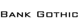 Bank-Gothic Bank-Gothic