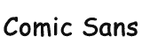 Comic-Sans Comic-Sans